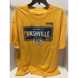 Nashville Predators Welcome To Smashville T-shirt 2XL 2019 Stanley Cup Playoffs